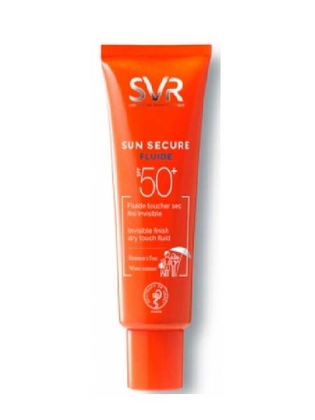 SVR Sun Secure Fluide SPF50+<br>دژە خۆری تایبەت بە پێستی چەور